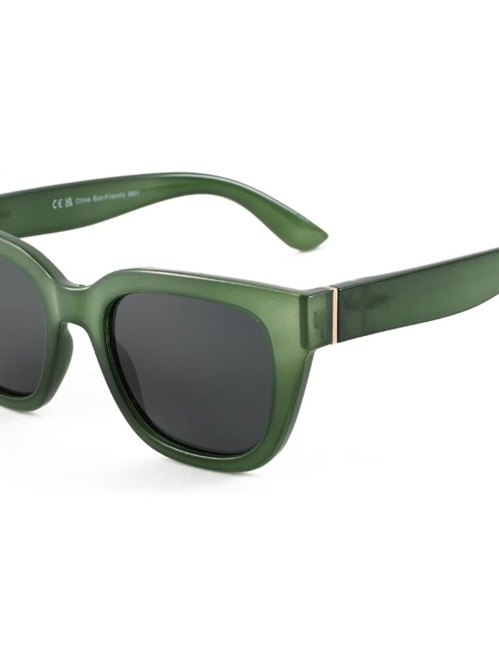 Women's UV400 Vintage Polarized Square Sunglasses - Stylish Outdoor Essential